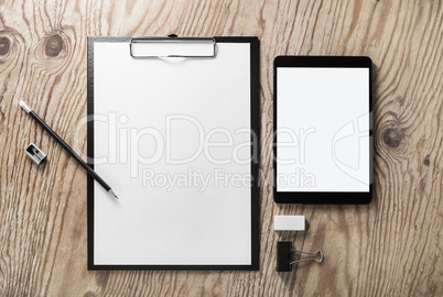 Stationery and tablet
