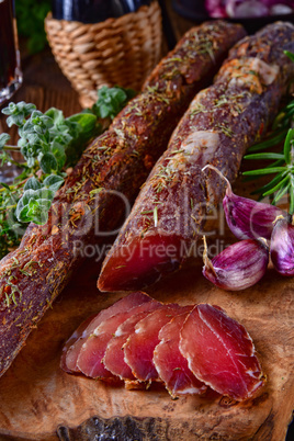 dried sirloin with herbs de provence