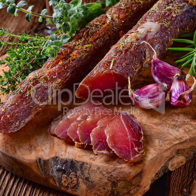 dried sirloin with herbs de provence