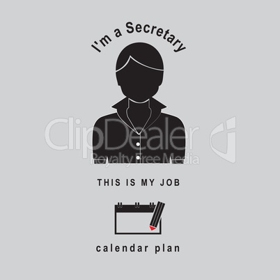 I'm a secretary - calendar plan