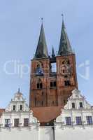 church and town hall of Stendal