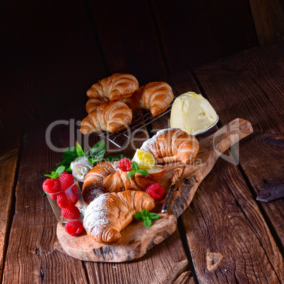 original french buttercroissants