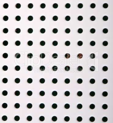 plastic backround with holes