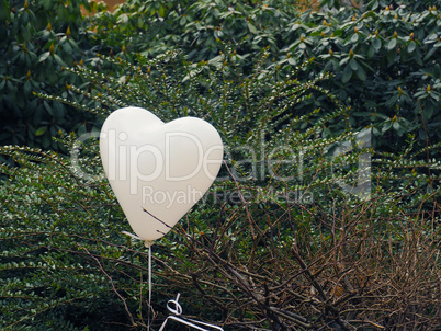 Heart shaped balloon