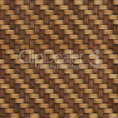 Wooden weave texture background. Abstract decorative wooden textured basket weaving background. Seamless pattern.