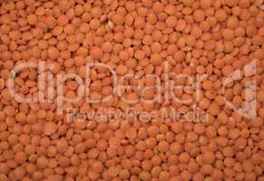 Orange lentils close-up.Texture. Red lentils as background.