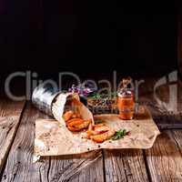 rosemary Potato wedges from the oven