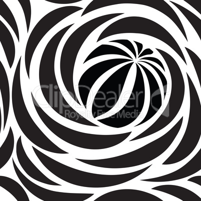 Abstract seamless pattern with circles. Circular line wallpaper