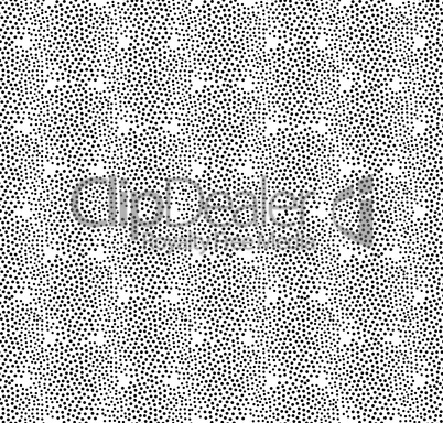 Abstract spot seamless pattern. Circular dotted texture