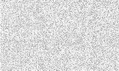 Abstract chaotic dot seamless pattern. Dotted background