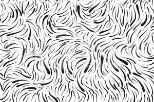 Abstract spot seamless pattern. Swirl line background.