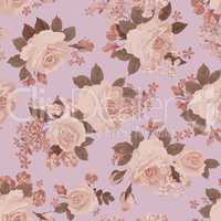 Floral seamless pattern. Flower background. Floral ornamental te