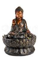 Bronze fountain Buddha