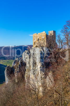 view to the castle Reussenstein
