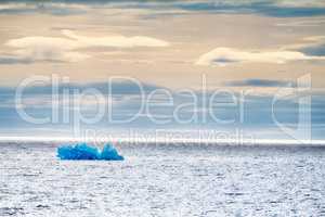 Arctic iceberg ice stock area Novaya Zemlya.