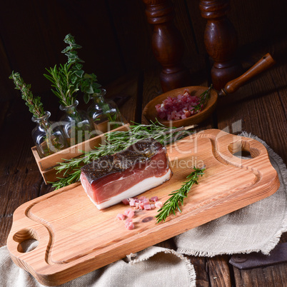 smoked South Tyrolean bacon