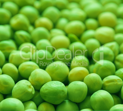 Texture background of peas