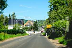 Traben-Trarbach Rissbach mit Ortsschild