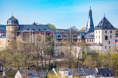 Imperial Castle of Mylau in the Vogtland