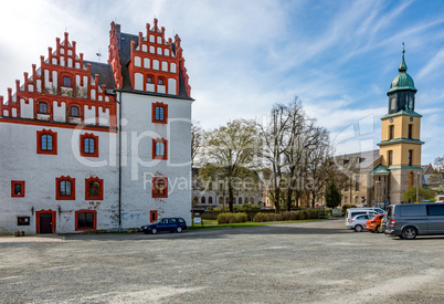 Castle of Netzschkau in the Vogtland