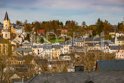 City Markneukirchen in the Vogtland