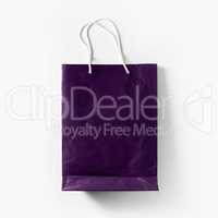 Violet shopping bag