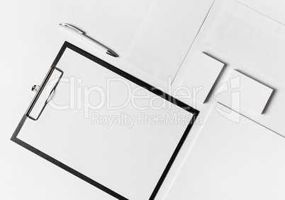 Photo of blank stationery