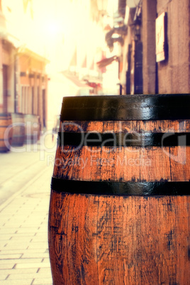 Wooden barrel