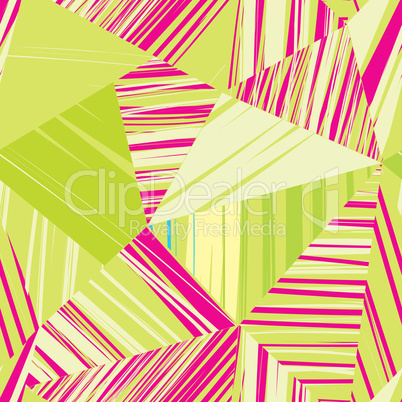 Abstract line seamless pattern. Geometric shape background