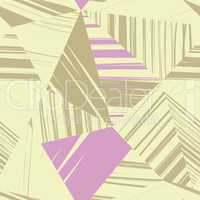 Abstract line seamless pattern. Geometric shape background