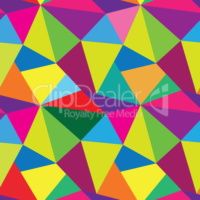 Abstract seamless pattern. Geometric mosaic background