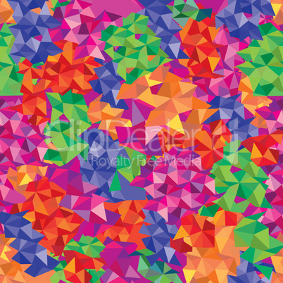Abstract seamless pattern. Geometric mosaic background