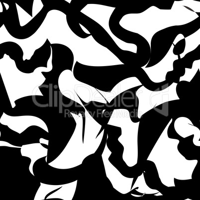 Abstract spot pattern. Swirl blot seamless background