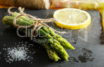 Asparagus. Green and fresh.