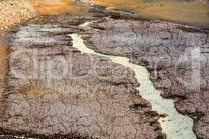 Dried river bed