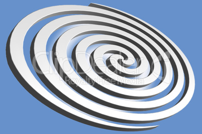 Abstract Hypnotic Spiral Pattern