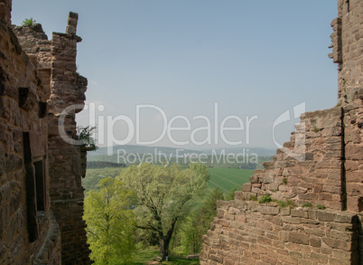 View from Castle Hanstein