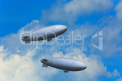 Two airships on a tour.