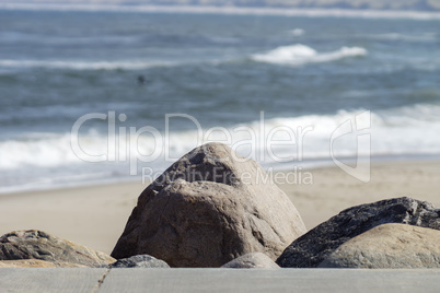 Beach in national park Denmark