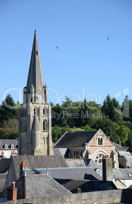 Kirche in Langeais, Frankreich