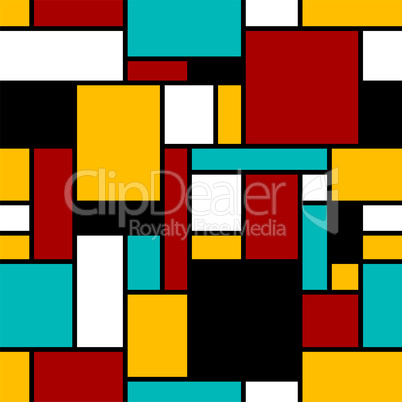 Abstract seamless geometrical pattern.