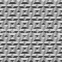 Seamless square and cross geometrical pattern background.