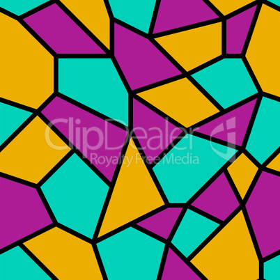 Seamless abstract mosaic pattern background.
