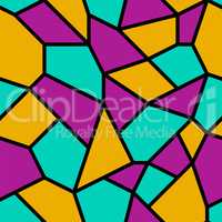 Seamless abstract mosaic pattern background.