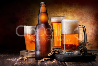 Light beer composition