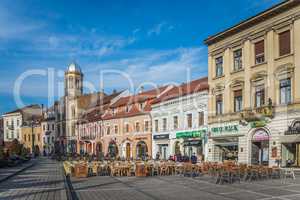 Brasov Town Hall Square in Romania