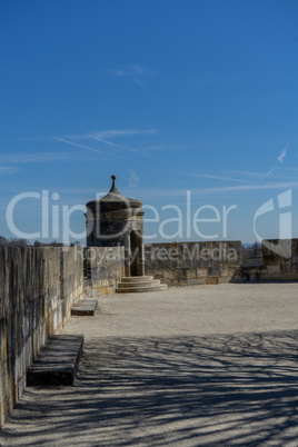 View of Veste fortress in Coburg, Bavaria, Germany