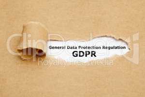 General Data Protection Regulation GDPR