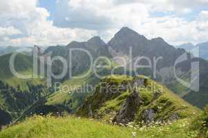 Auf dem Zafernhorn, Bregenzerwald