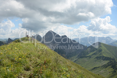 Auf dem Zafernhorn, Bregenzerwald